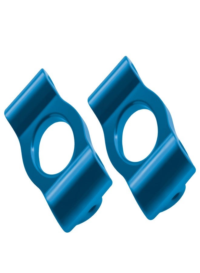 FSDKEDUF Aluminum Caster Blocks & C-Hubs for RC Car for WLtoys 244016, Losi Micro-B & Micro-T - Durable CNC Upgrade Parts RC Car Accessories for Performance & Replacement (Blue) - Image 3